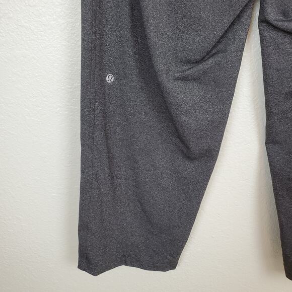 Lululemon Kung Fu Pant Mens Medium Regular Heathered Dark Slate Straight Leg 27" - Picture 4 of 9